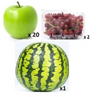 Ramadan Fruit Bundle (Apple, Watermelon and Grape fruits)